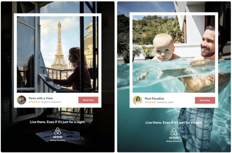 Airbnb ad