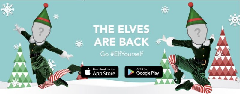 Elf Yourself ad
