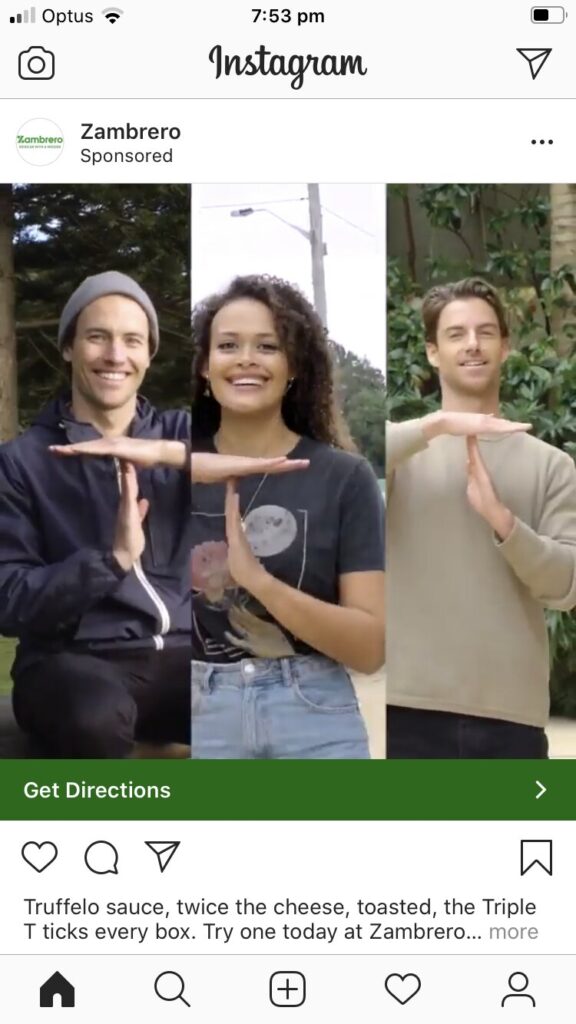 Instagram Feed Ad