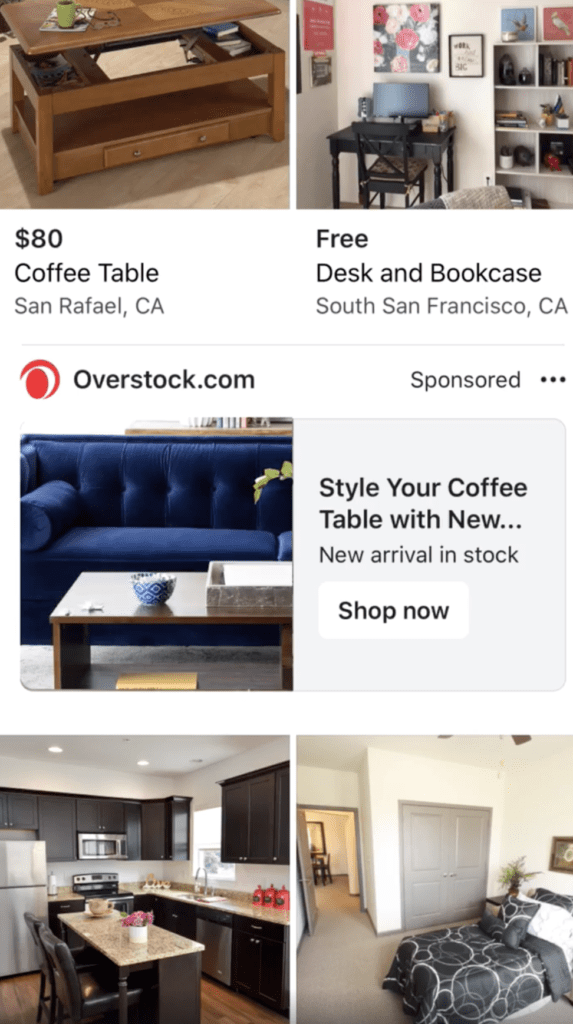 Facebook Search Results Ad