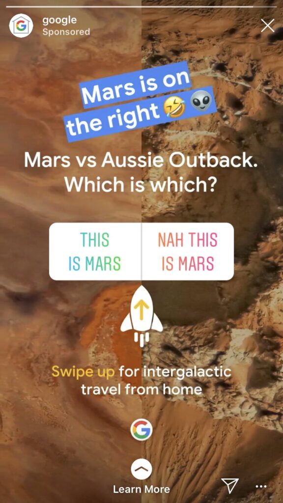 Instagram Stories Ad