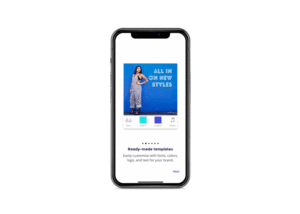 Ripl on mobile.