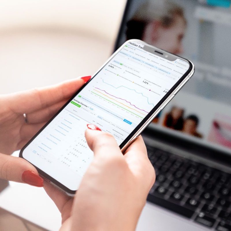Digital Marketing Agency on Mobile Phone